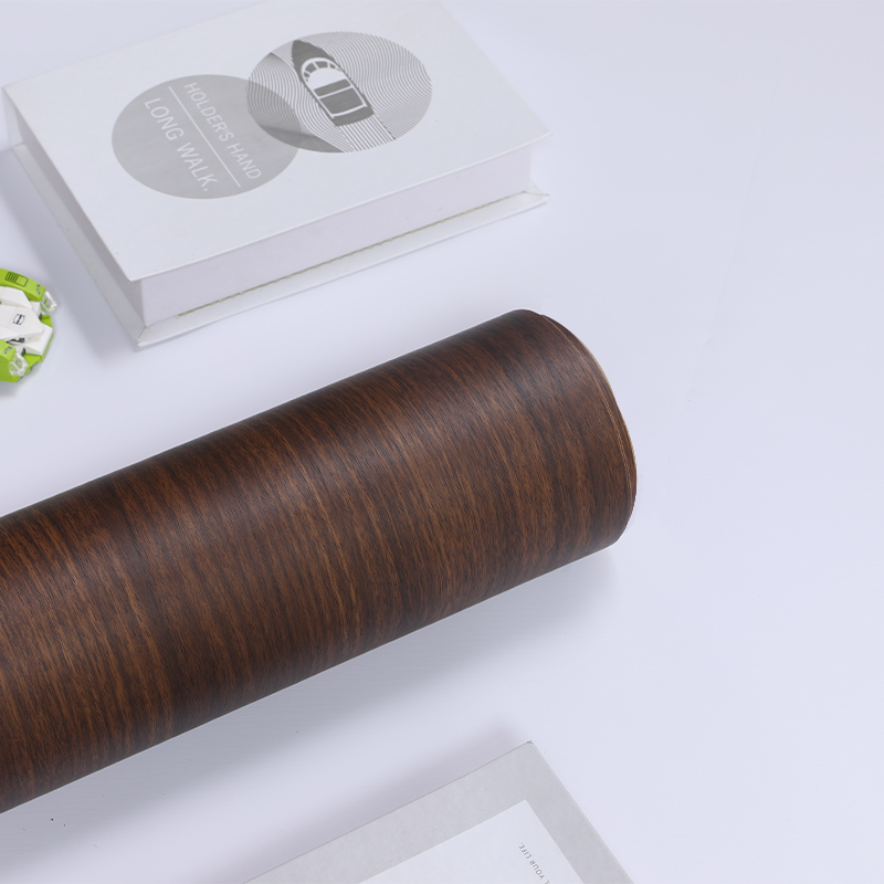 What significant advantages does wood grain pvc decorative have in durability compared to solid wood materials?